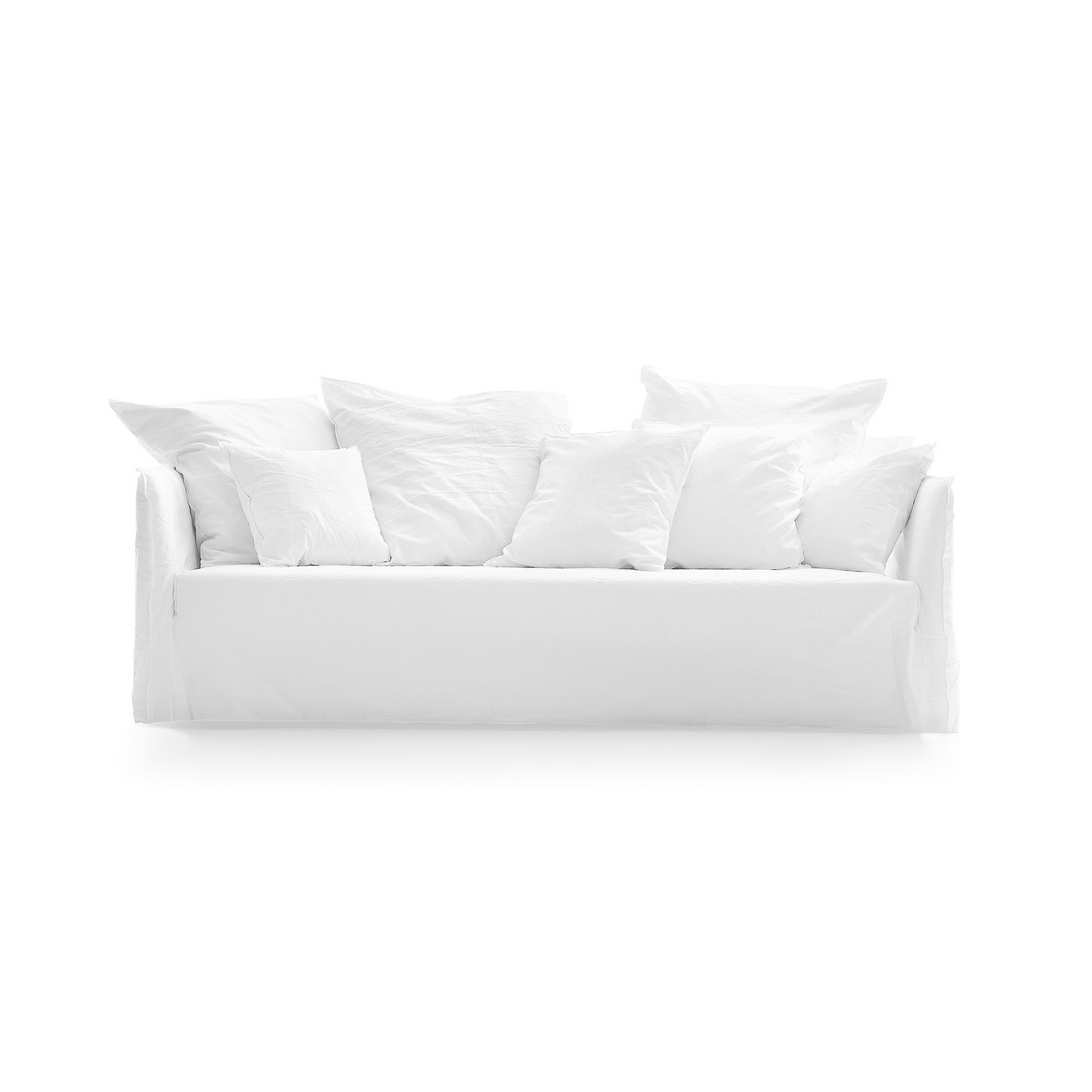 Natural White Lino Sofa | Gervasoni Ghost | ItalianFurniture.com
