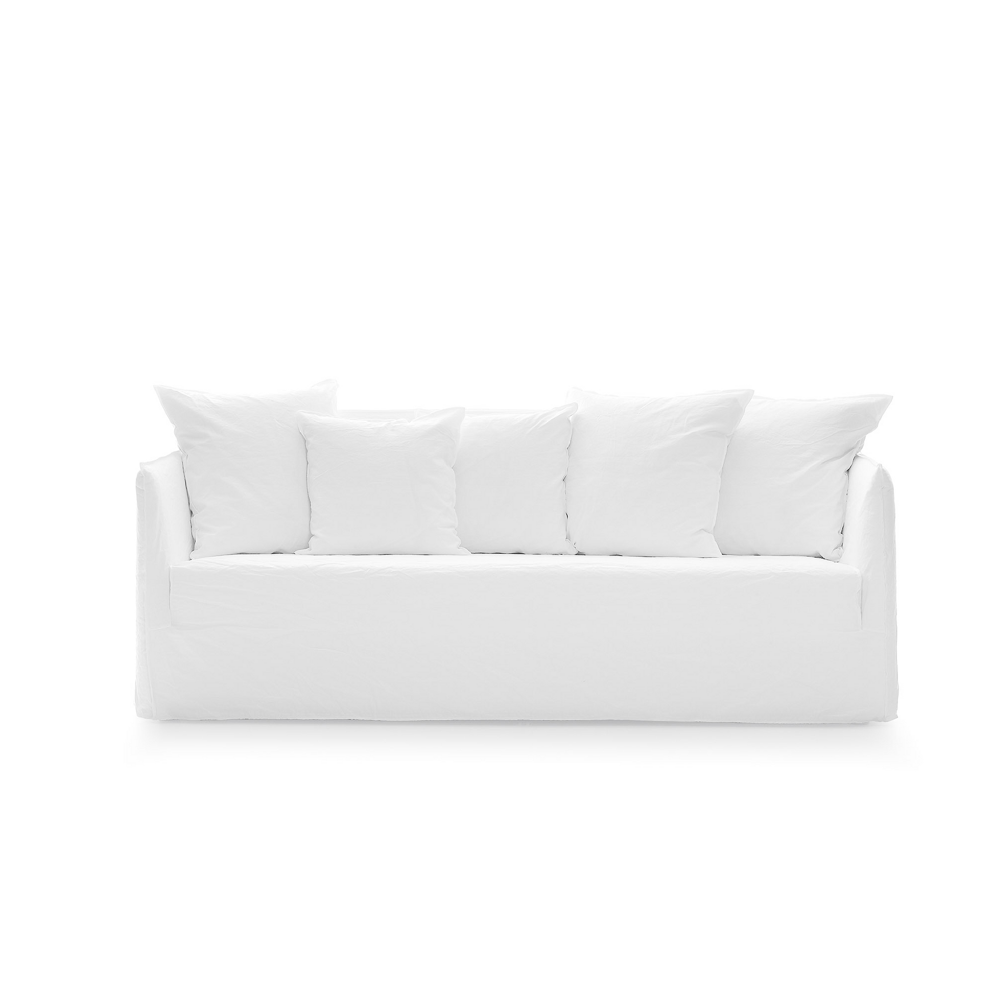 Natural White Lino Sofa | Gervasoni Ghost | ItalianFurniture.com
