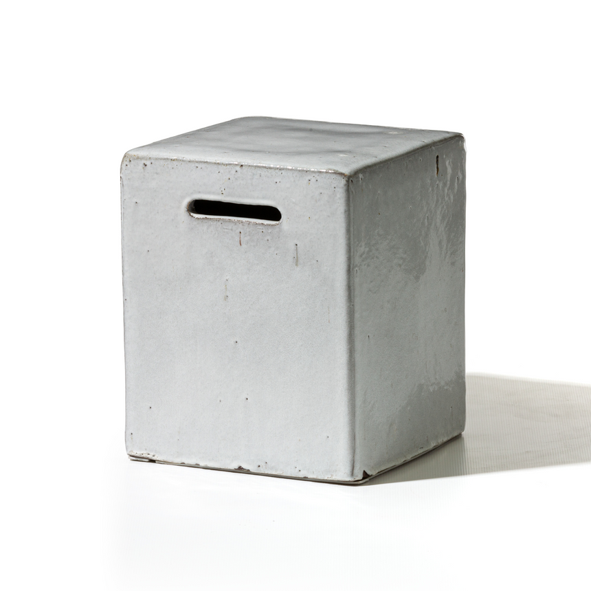 Cubic Concrete Side Table | Gervasoni Inout