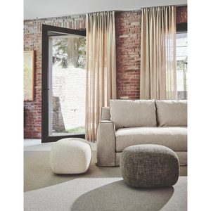 Upholstered Modern Ottoman | Gervasoni Loll | ItalianFurniture.com