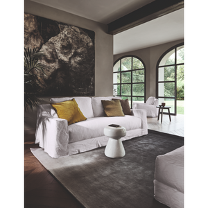 Natural White Lino Sofa | Gervasoni Loll | ItalianFurniture.com
