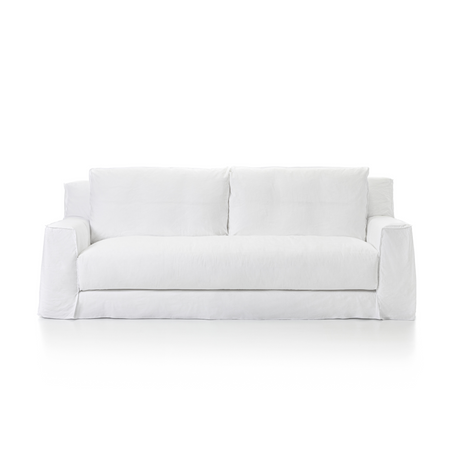 Natural White Lino Sofa | Gervasoni Loll | ItalianFurniture.com
