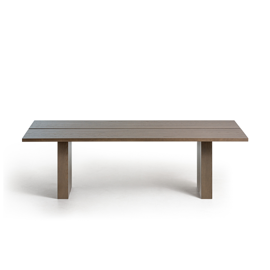 Rectangular Veneer Dining Table | Gervasoni Yaku | ItalianFurniture.com