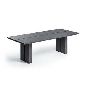 Rectangular Veneer Dining Table | Gervasoni Yaku | ItalianFurniture.com
