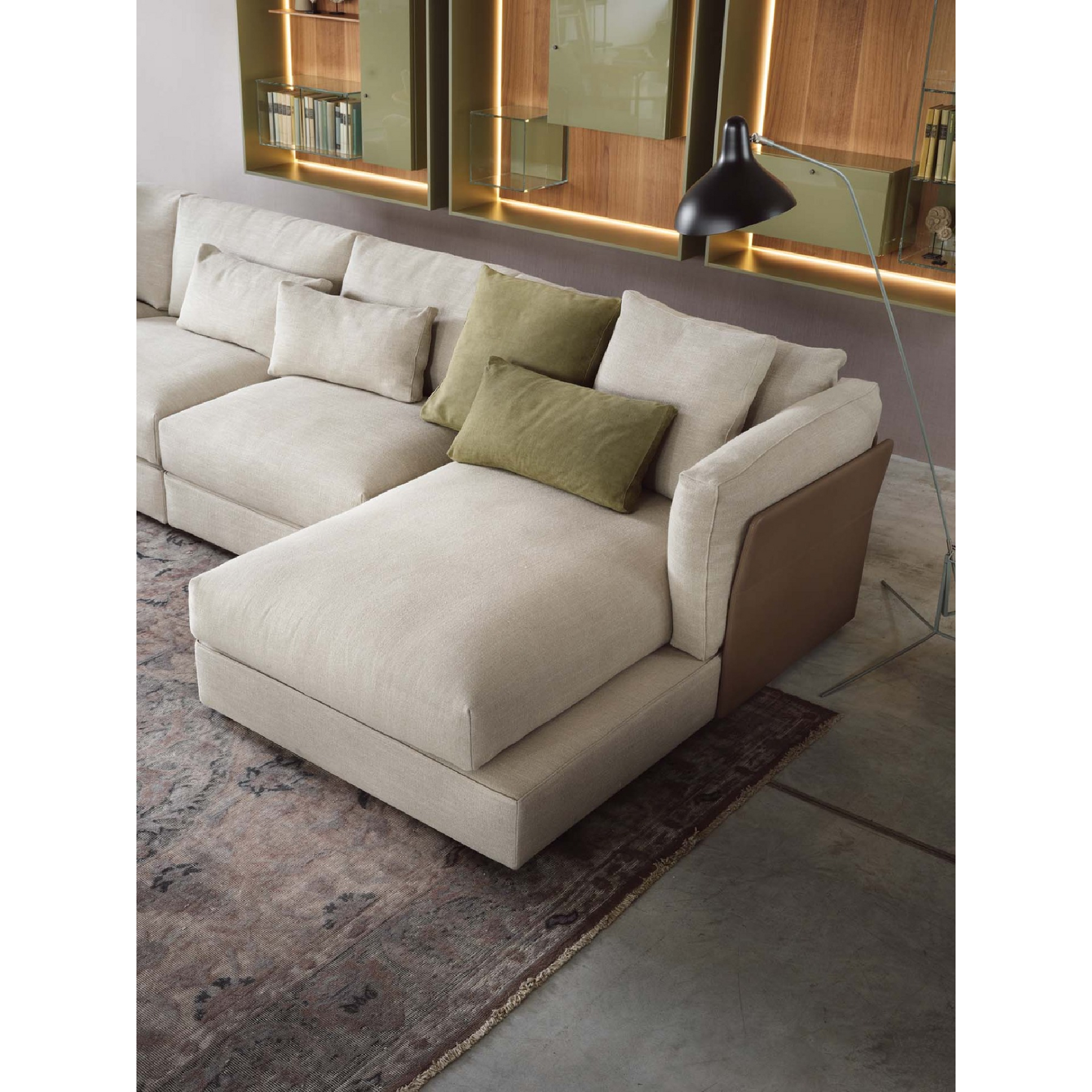 Comtempory Two Seater Sofa | Lema Groovy | ItalianFurniture.com
