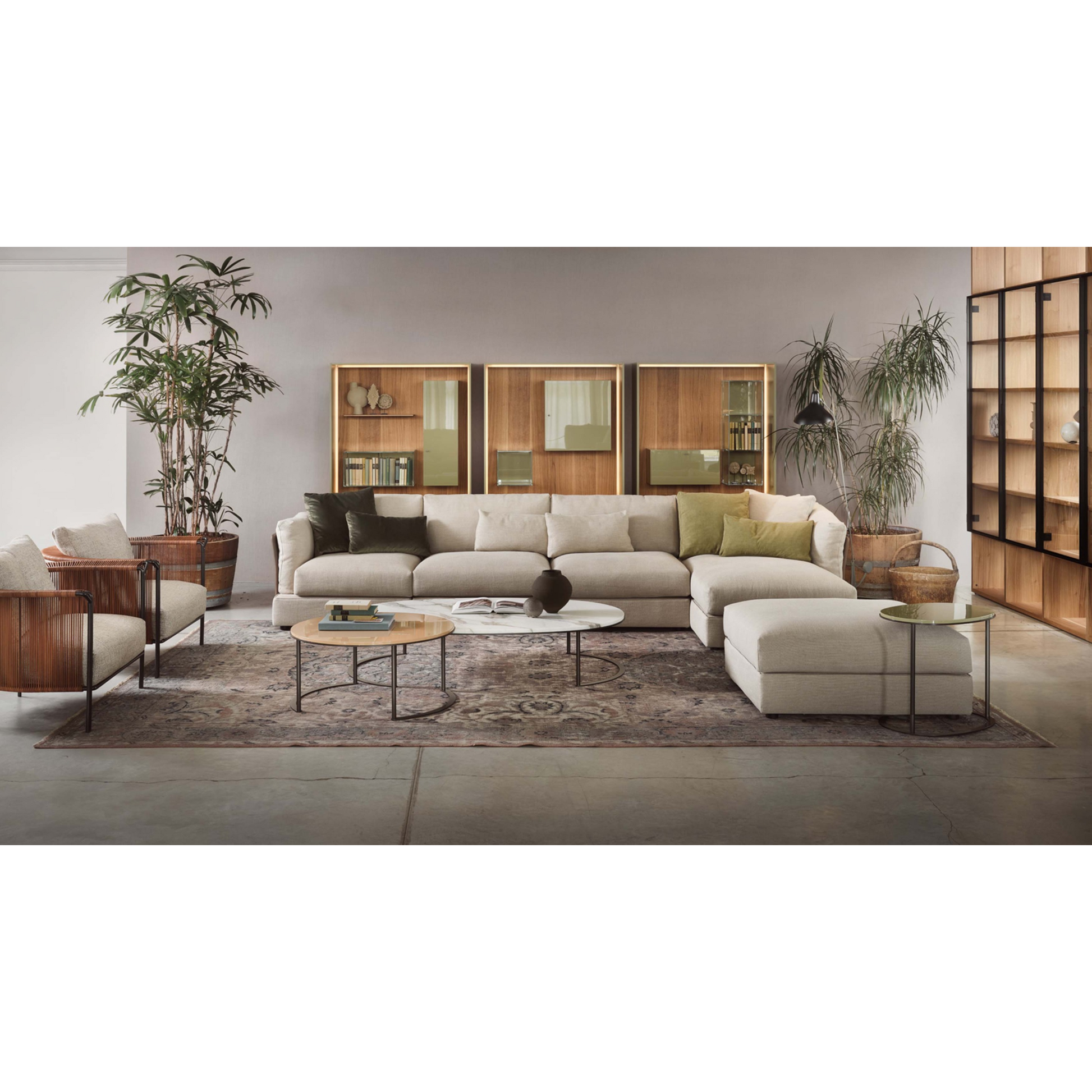 Comtempory Two Seater Sofa | Lema Groovy | ItalianFurniture.com
