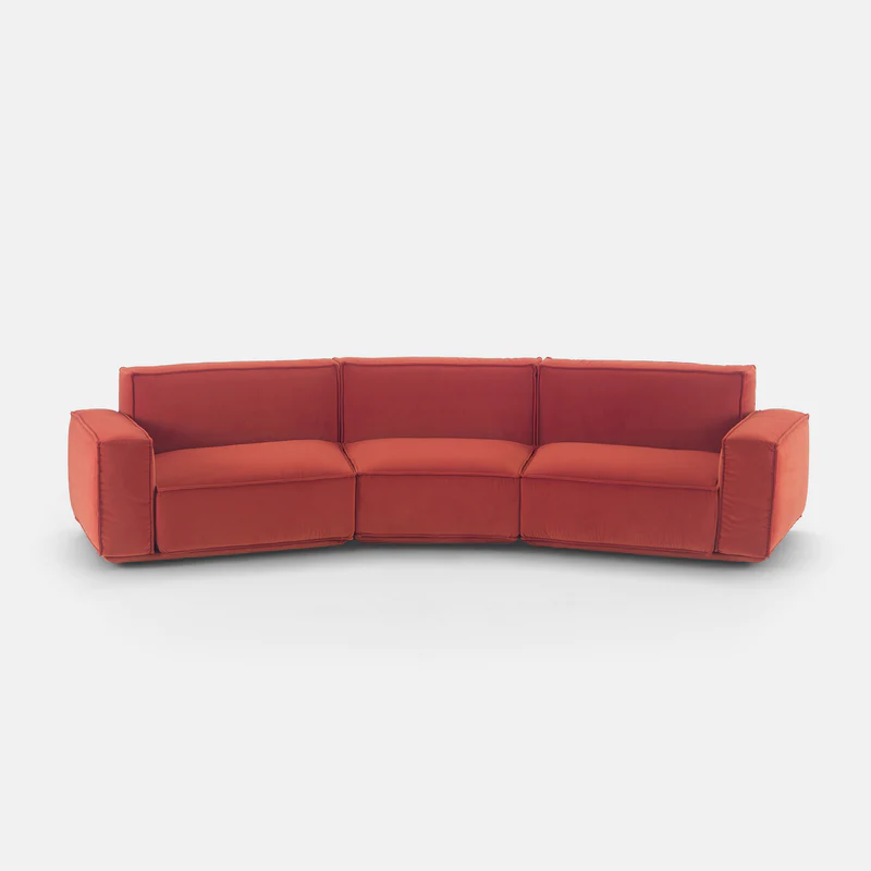 Piped Curve Sofa | Arflex Marechiaro