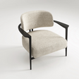 Wooden Framed Lounge Armchair | Karl Lagerfeld Maison Saint-Germain | Italianfurniture.com