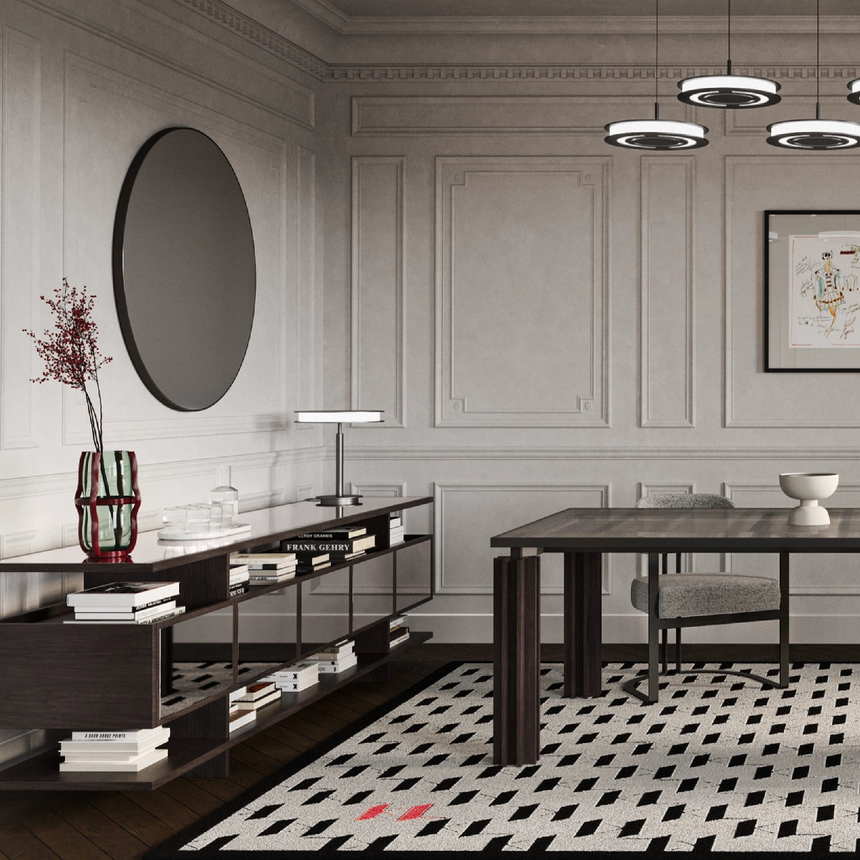 Drop-Down Door Sideboard | Karl Lagerfeld Maison Saint-Germain | Italianfurniture.com