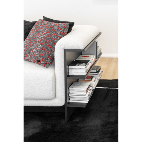 Single-Armed 2-Seater Bookcase Sofa | Karl Lagerfeld Maison Saint-Germain |  Italianfurniture.com