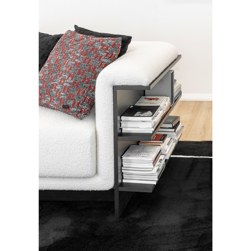 Double-Armed 2-Seater Bookcase Sofa | Karl Lagerfeld Maison Saint-Germain