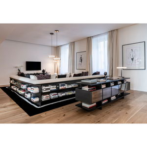 Double-Armed 3-Seater Bookcase Sofa | Karl Lagerfeld Maison Saint-Germain |  Italianfurniture.com