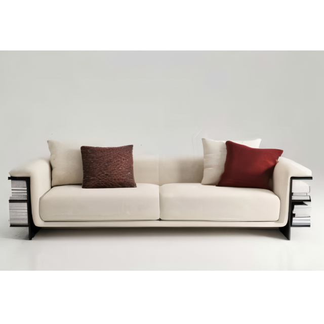Double-Armed 2-Seater Fabric Sofa | Karl Lagerfeld Maison Saint-Germain | Italianfurniture.com
