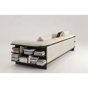 Double-Armed 2-Seater Fabric Sofa | Karl Lagerfeld Maison Saint-Germain | Italianfurniture.com