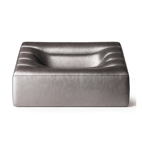  Modern Channeled Lounge Chair | Karl Lagerfeld Maison Wellen | Italianfurniture.com