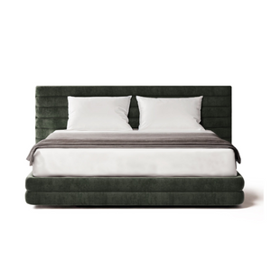 Upholstered Channeled Bed | Karl Lagerfeld Maison Wellen | Italianfurniture.com