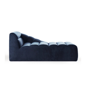 Modern Channeled Chaise Lounge | Karl Lagerfeld Maison Wellen