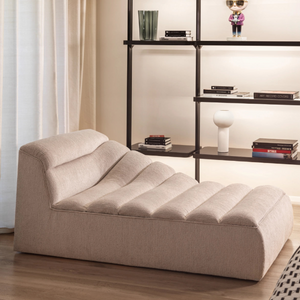 Modern Channeled Chaise Lounge | Karl Lagerfeld Maison Wellen