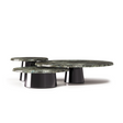 Lacquered Base Round Coffee Table M | Karl Lagerfeld Maison Wellen | Italianfurniture.com
