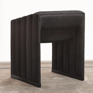 Modern Channeled Dining Chair | Karl Lagerfeld Maison Wellen | italianfurniture.com