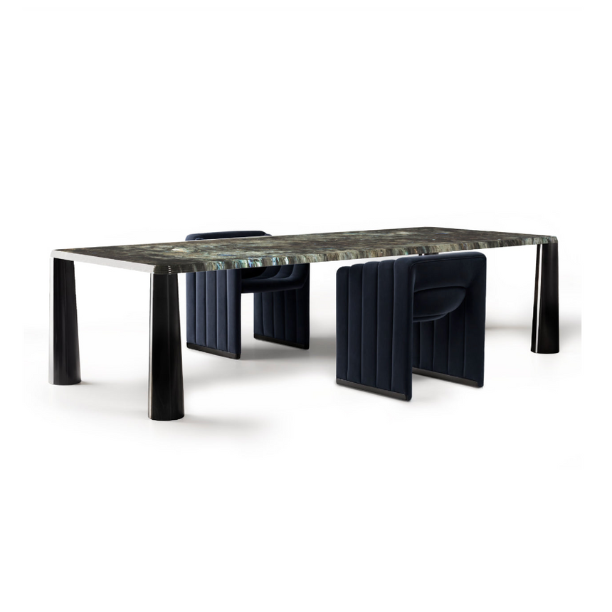 Lacquered Feet Dining Table L | Karl Lagerfeld Maison Wellen | Italianfurniture.com