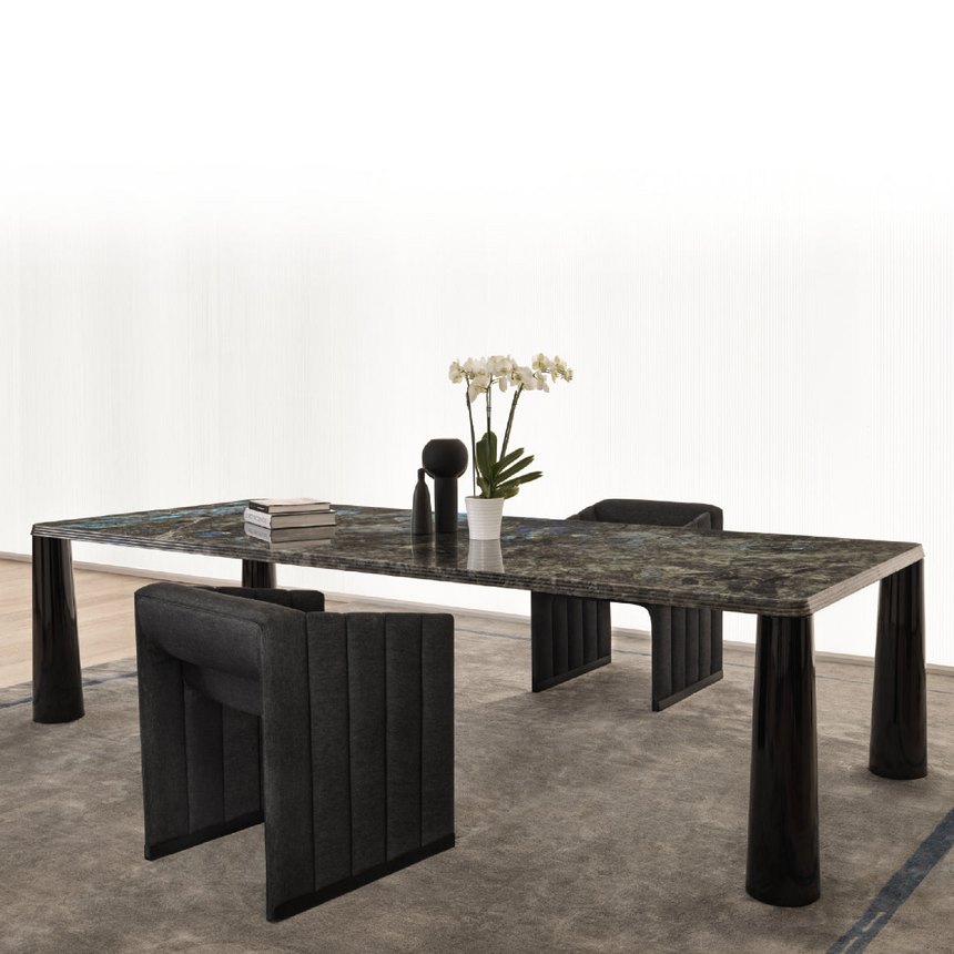 Lacquered Feet Dining Table S | Karl Lagerfeld Maison Wellen | Italianfurniture.com