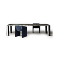 Lacquered Feet Dining Table S | Karl Lagerfeld Maison Wellen | Italianfurniture.com