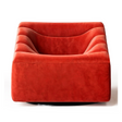 Modern Channeled Swivel Armchair | Karl Lagerfeld Maison Wellen | Italianfurniture.com