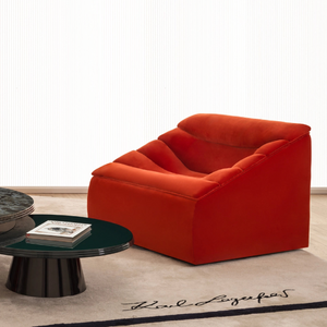 Modern Channeled Swivel Armchair | Karl Lagerfeld Maison Wellen | Italianfurniture.com