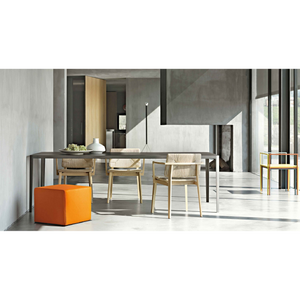 Cement Top Dining Table | Lema Filo | Italianfurniture.com