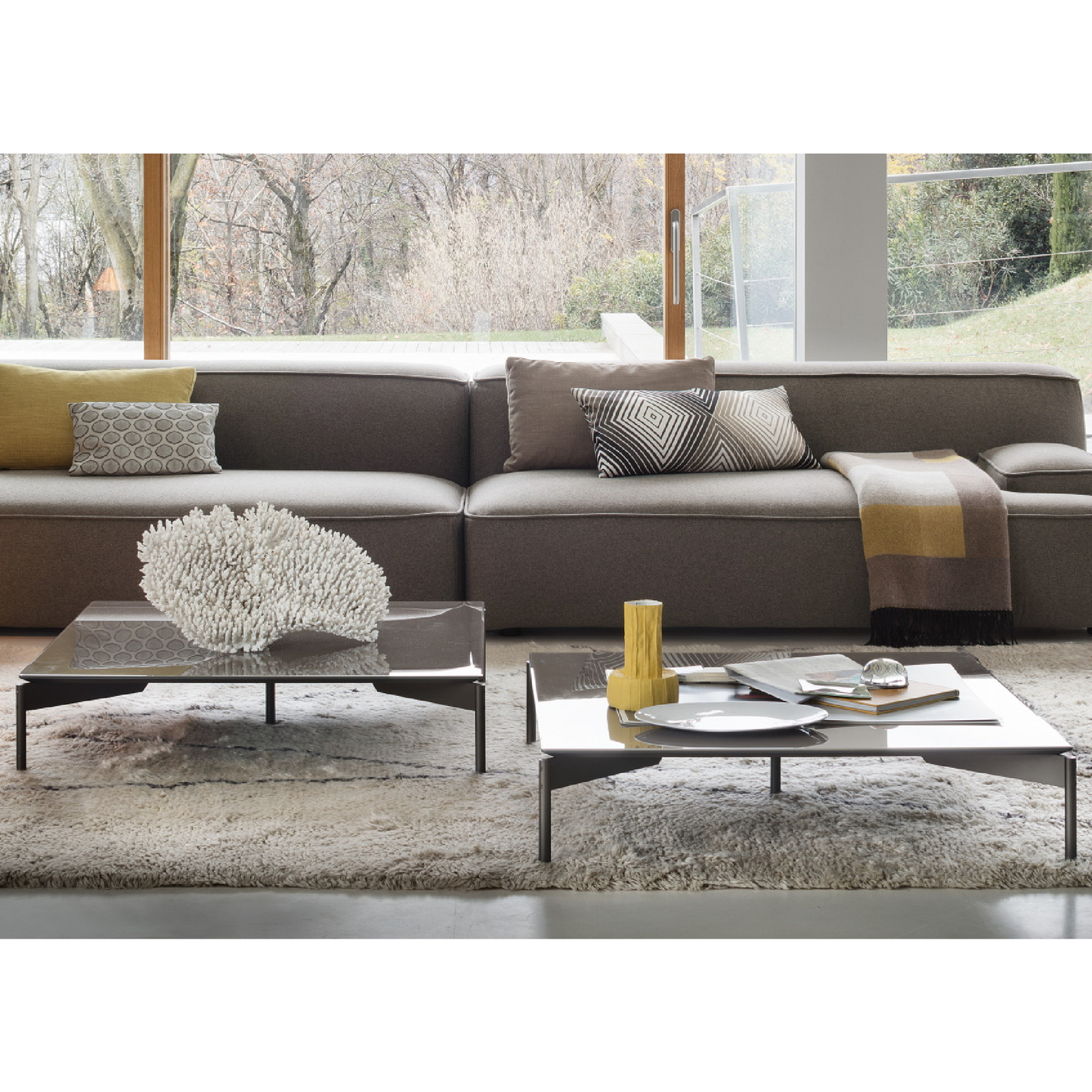 Modern Round Coffee Table | Lema Cruise | Italianfurniture.com