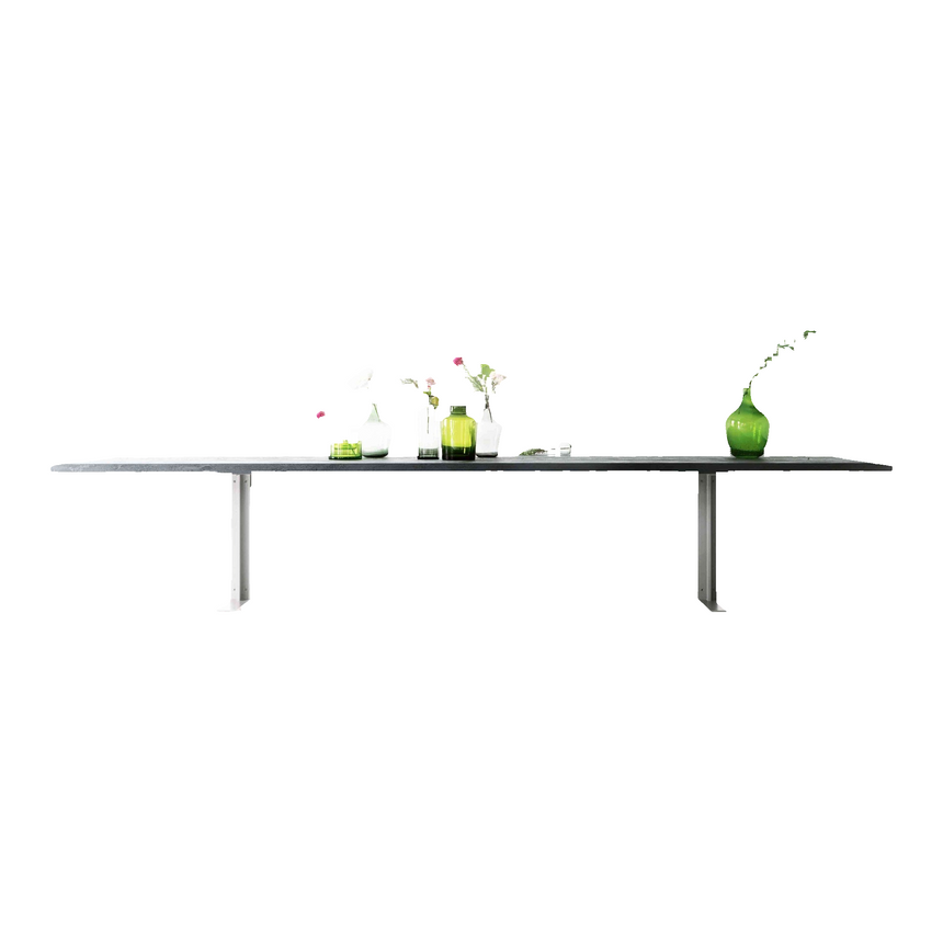 Rectangular Industrial Dining Table | Lema Memo