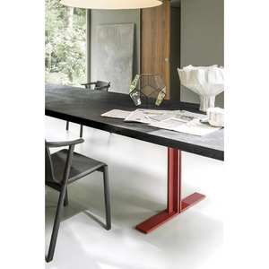 Rectangular Industrial Dining Table | Lema Memo