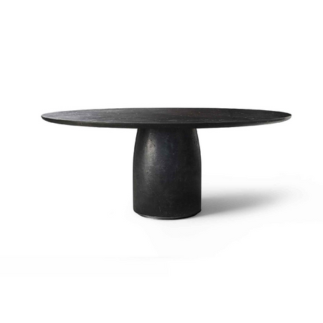 Rotating Tray Round Dining Table | Lema Bulé | Italianfurniture.com