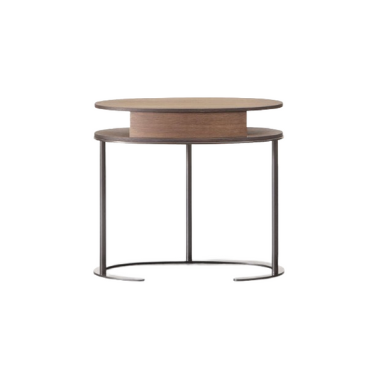 Oval 1-Drawer Coffee Table | Lema Ortis