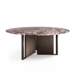 Round Sculptural Coffee Table | Lema In-Between | Italianfurniture.com