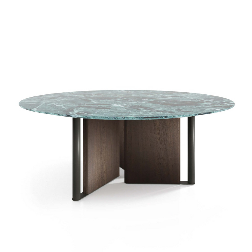 Round Sculptural Coffee Table | Lema In-Between | Italianfurniture.com