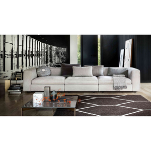 Contemporary Three Seater Sofa | Lema Snap | ItalianFurniture.com