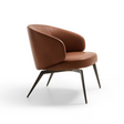 Curved Back Lounge Chair | Lema Bice | Italianfurniture.com