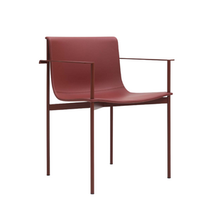 Leather Upholstered Dining Armchair | Lema Ombra | Italianfurniture.com