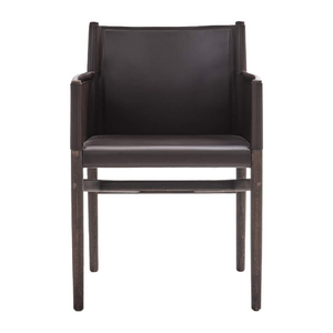 Leather Seat Side Chair | Lema Ayon | ItalianFurniture.com