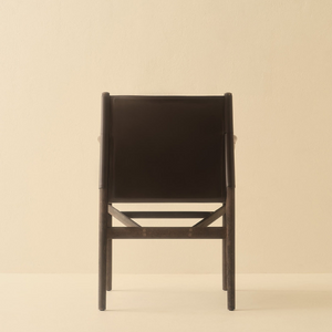 Leather Seat Side Chair | Lema Ayon | ItalianFurniture.com