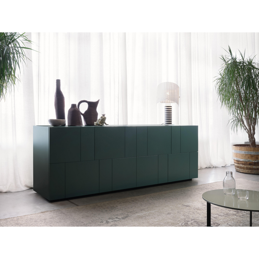 Lacquered 4-Door Sideboard | Lema Ortelia | Italianfurniture.com