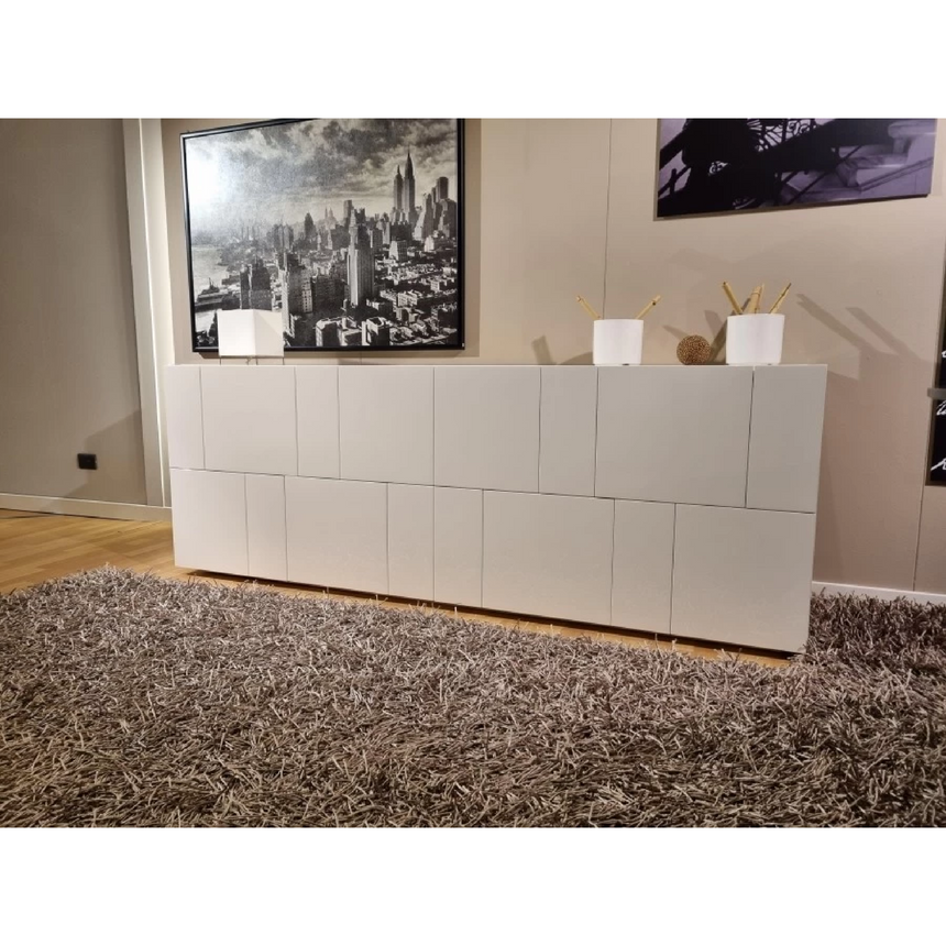 Lacquered 4-Door Sideboard | Lema Ortelia | Italianfurniture.com