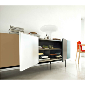 Colored 4-Door Sideboard | Lema Rainbow | Italianfurniture.com