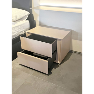 2-Drawer Bespoke Nightstand | Lema Luna | Italianfurniture.com