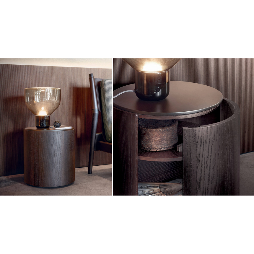 Cylindrical Bedside Table | Lema Top | Italianfurniture.com