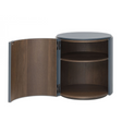 Cylindrical Bedside Table | Lema Top | Italianfurniture.com