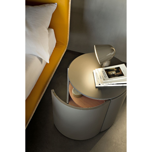 Cylindrical Bedside Table | Lema Top | Italianfurniture.com