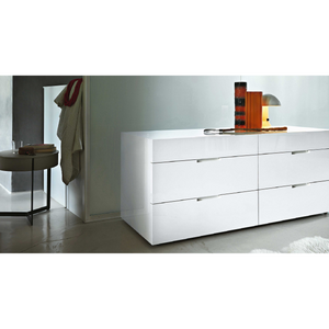 Lacquered 6-Drawer Chest | Lema Flin | Italianfurniture.com